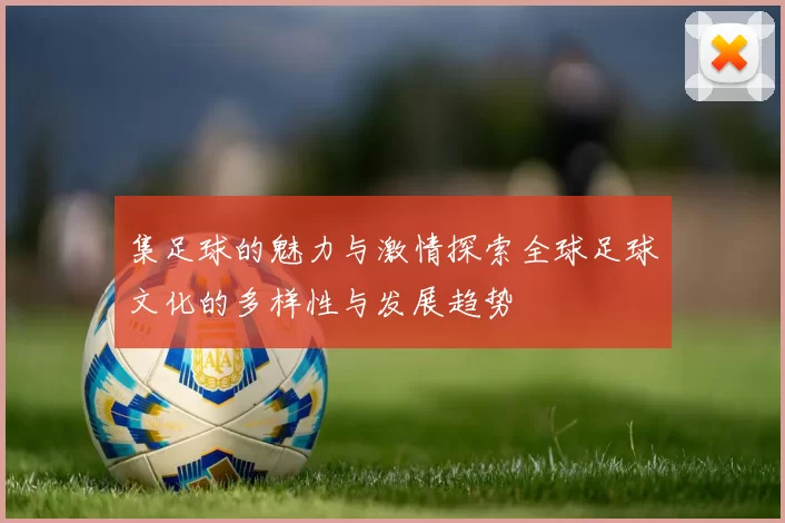 集足球的魅力与激情探索全球足球文化的多样性与发展趋势